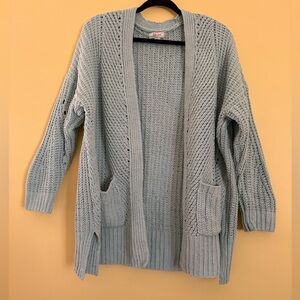 Knit Cardigan - Mint Light Green